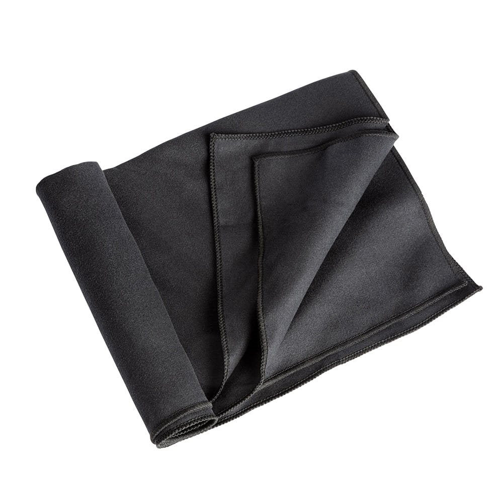 Toalla microfibra EXPEDITION negra 75x130 cm