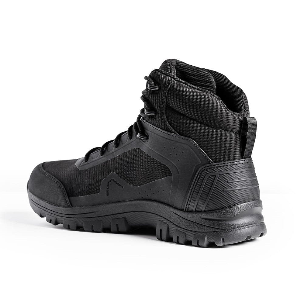 Botas tobilleras SECU-ONE 6" negras con suela GRIP-URBAN y plantilla ERGO-SOFT