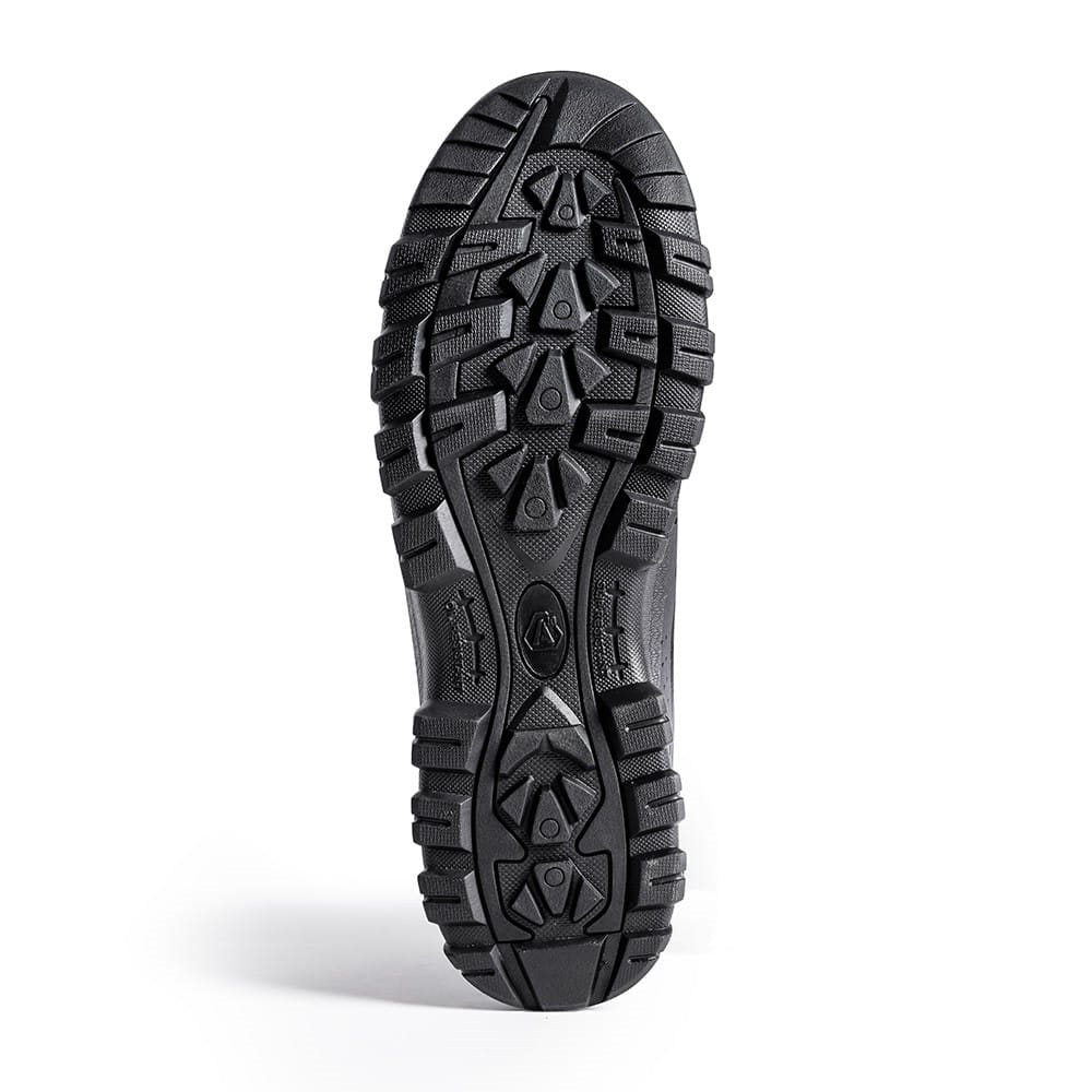 Botas tobilleras SECU-ONE 6" negras con suela GRIP-URBAN y plantilla ERGO-SOFT