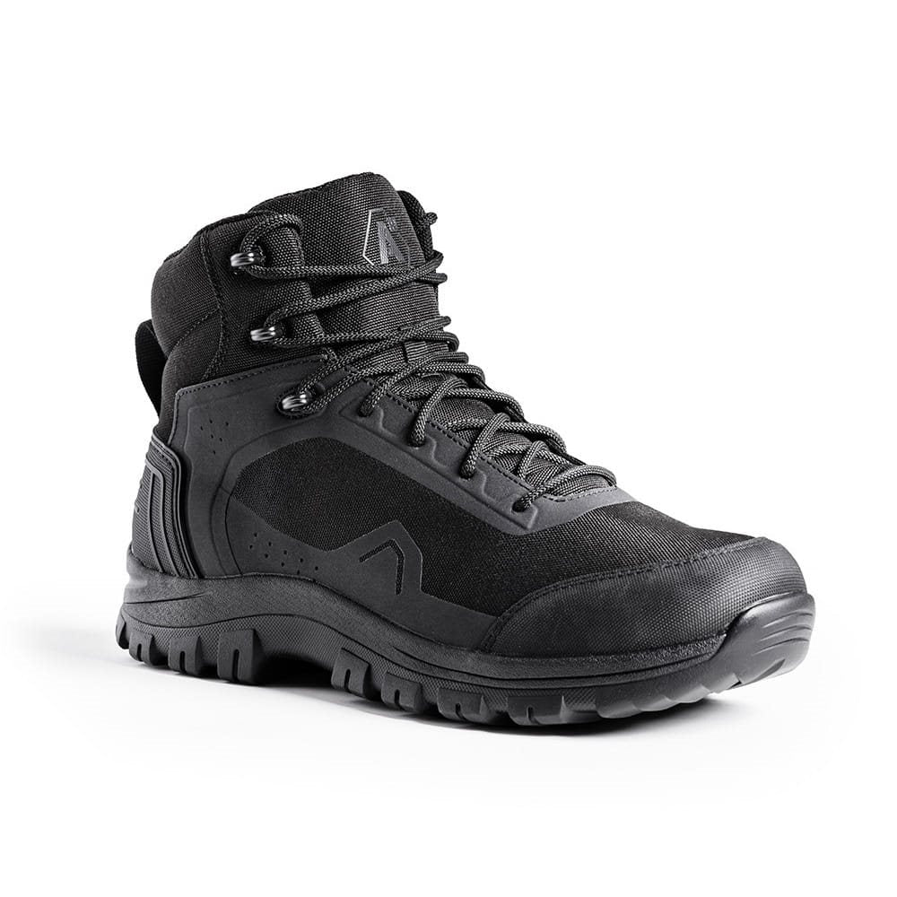 Botas tobilleras SECU-ONE 6" negras con suela GRIP-URBAN y plantilla ERGO-SOFT