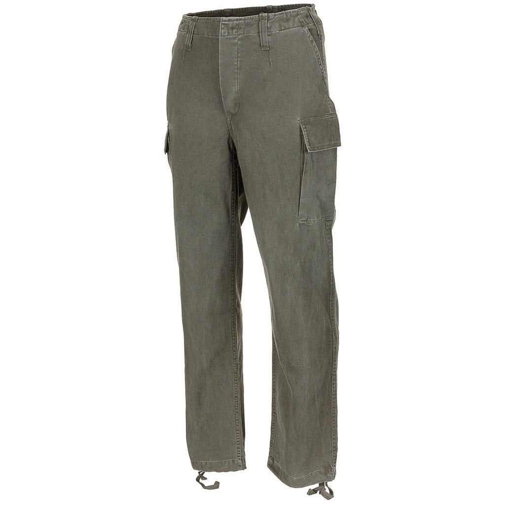 Pantalones BW moleskin stonewashed verdes