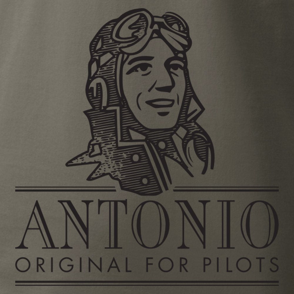 Camiseta Douglas C-47 SKYTRAIN gris verdoso con motivo del avión