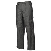 Pantalones BW moleskin forrados verdes, corte Bundeswehr, 100% algodón