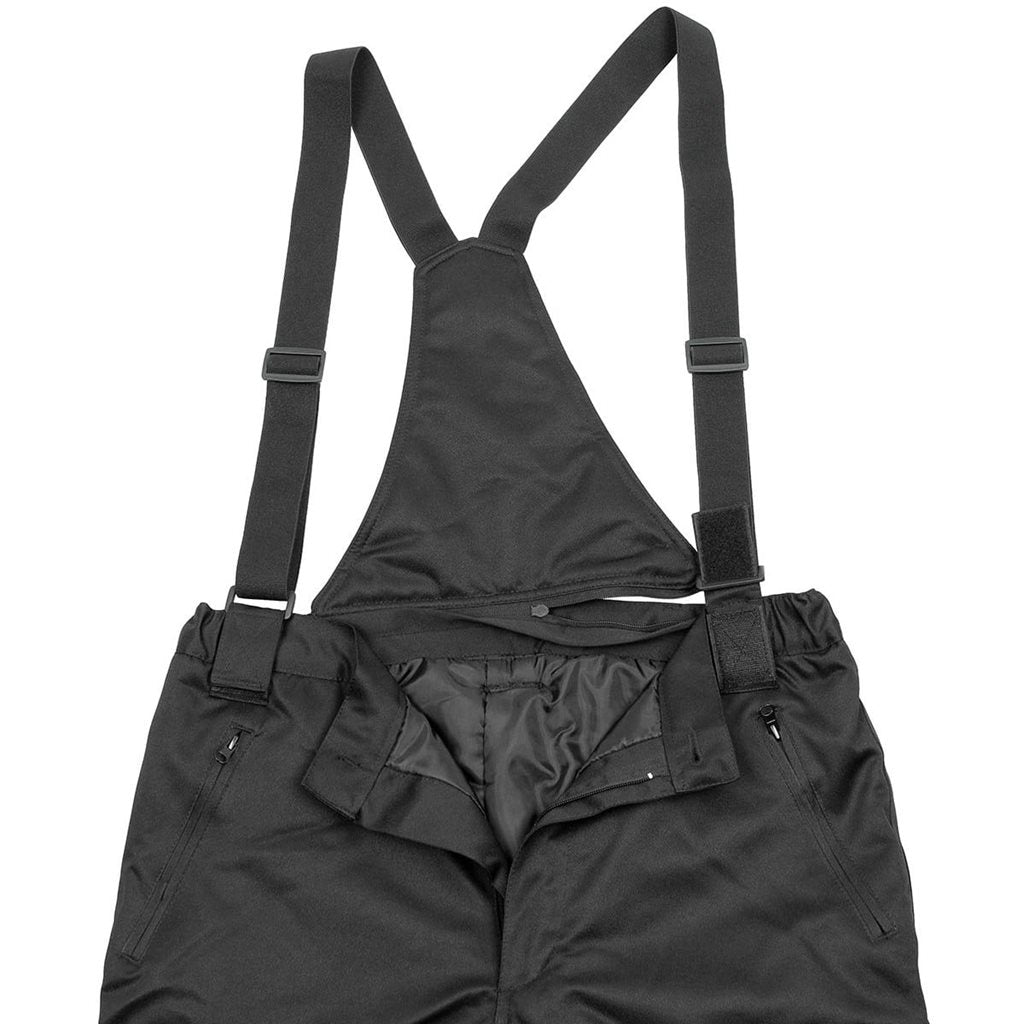 Pantalones POLAR térmicos con membrana TPU, negros, impermeables 8000 mm