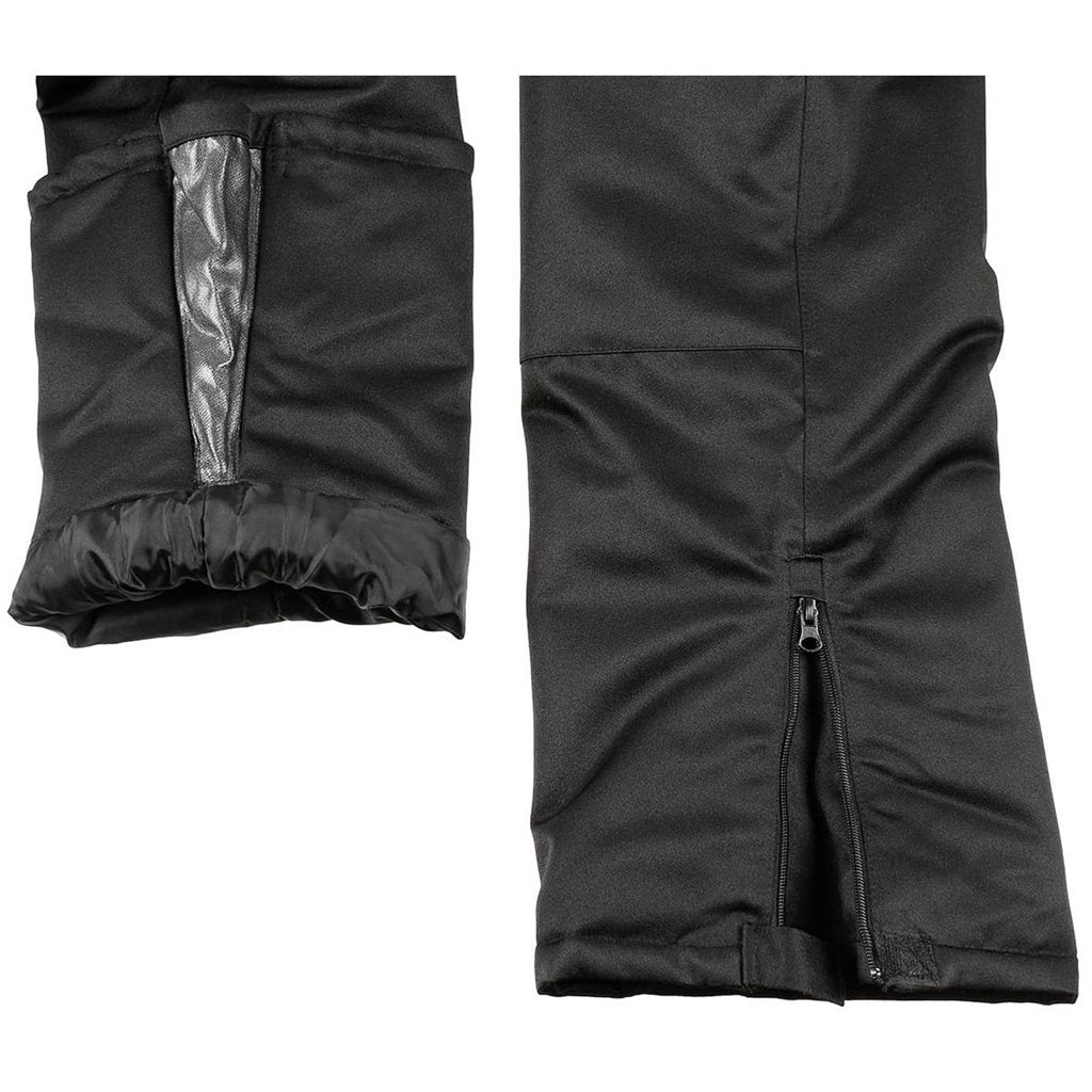 Pantalones POLAR térmicos con membrana TPU, negros, impermeables 8000 mm