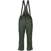 Pantalones POLAR térmicos verdes con membrana TPU y tirantes desmontables