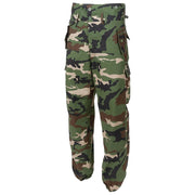 Pantalones de campo eslovacos vz.97 con cintura elevada y múltiples bolsillos