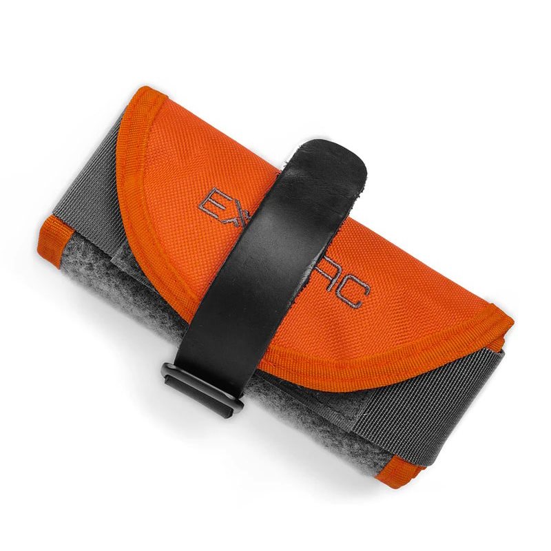 Funda TOOLROLL SURVIVAL EDC para herramientas de bushcraft, encendido y EDC, resistente y compacta
