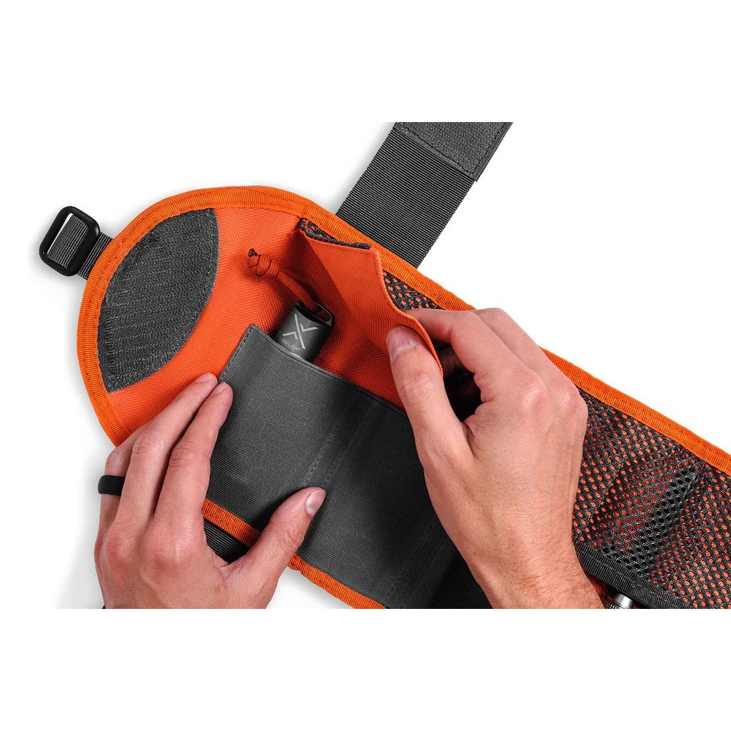 Funda TOOLROLL SURVIVAL EDC para herramientas de bushcraft, encendido y EDC, resistente y compacta