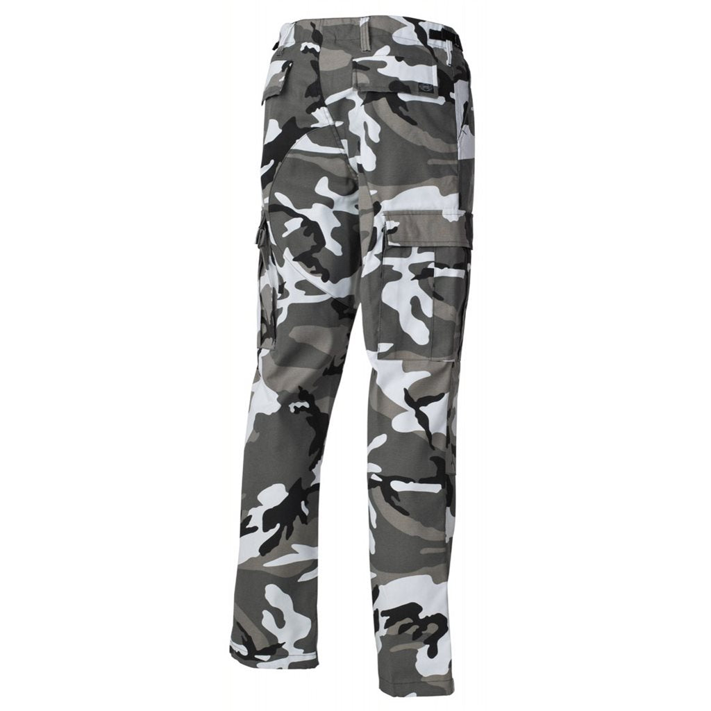 Pantalones corte BDU estilo US METRO-URBAN, 65% poliéster 35% algodón