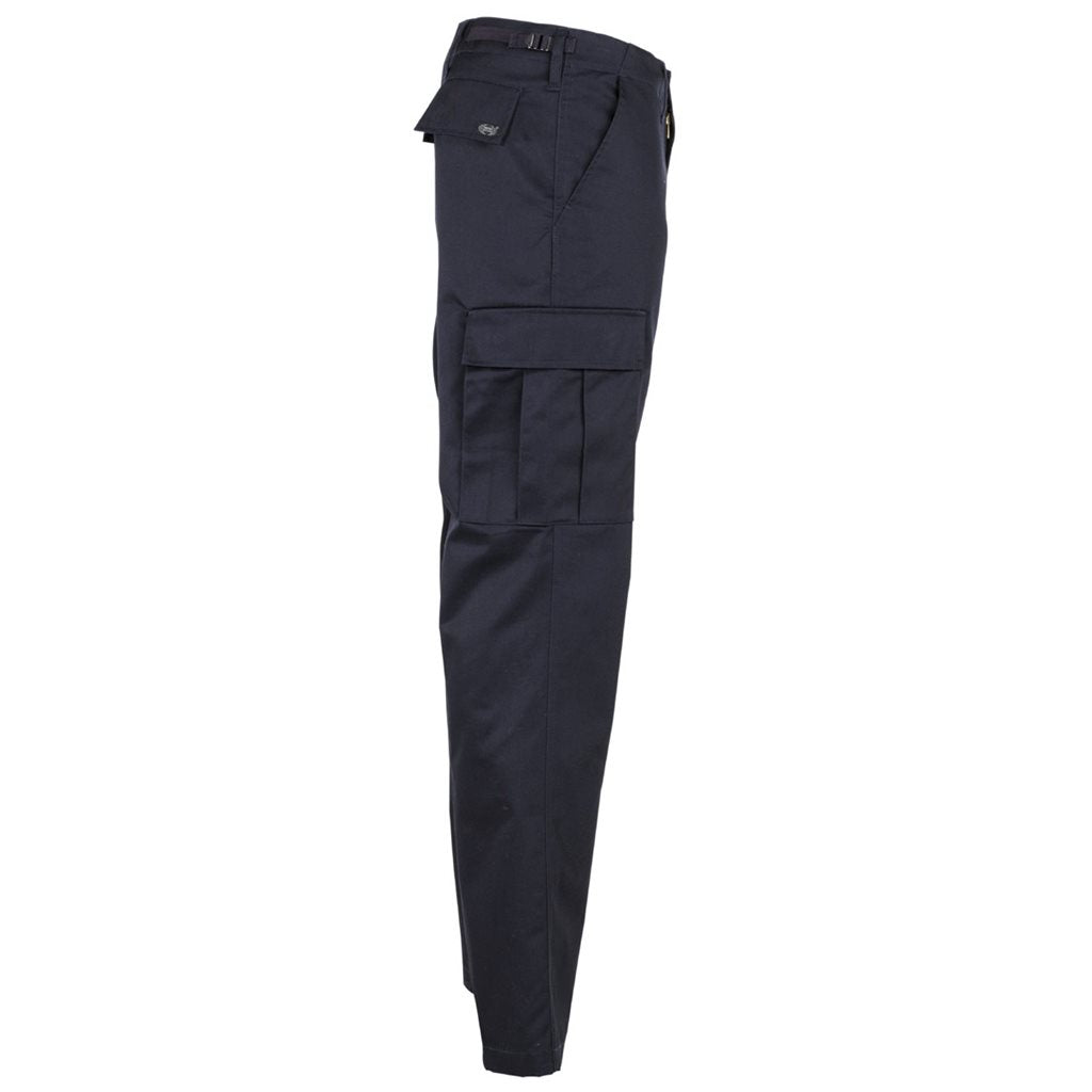 Pantalones BDU US azules, corte clásico, 65% poliéster 35% algodon