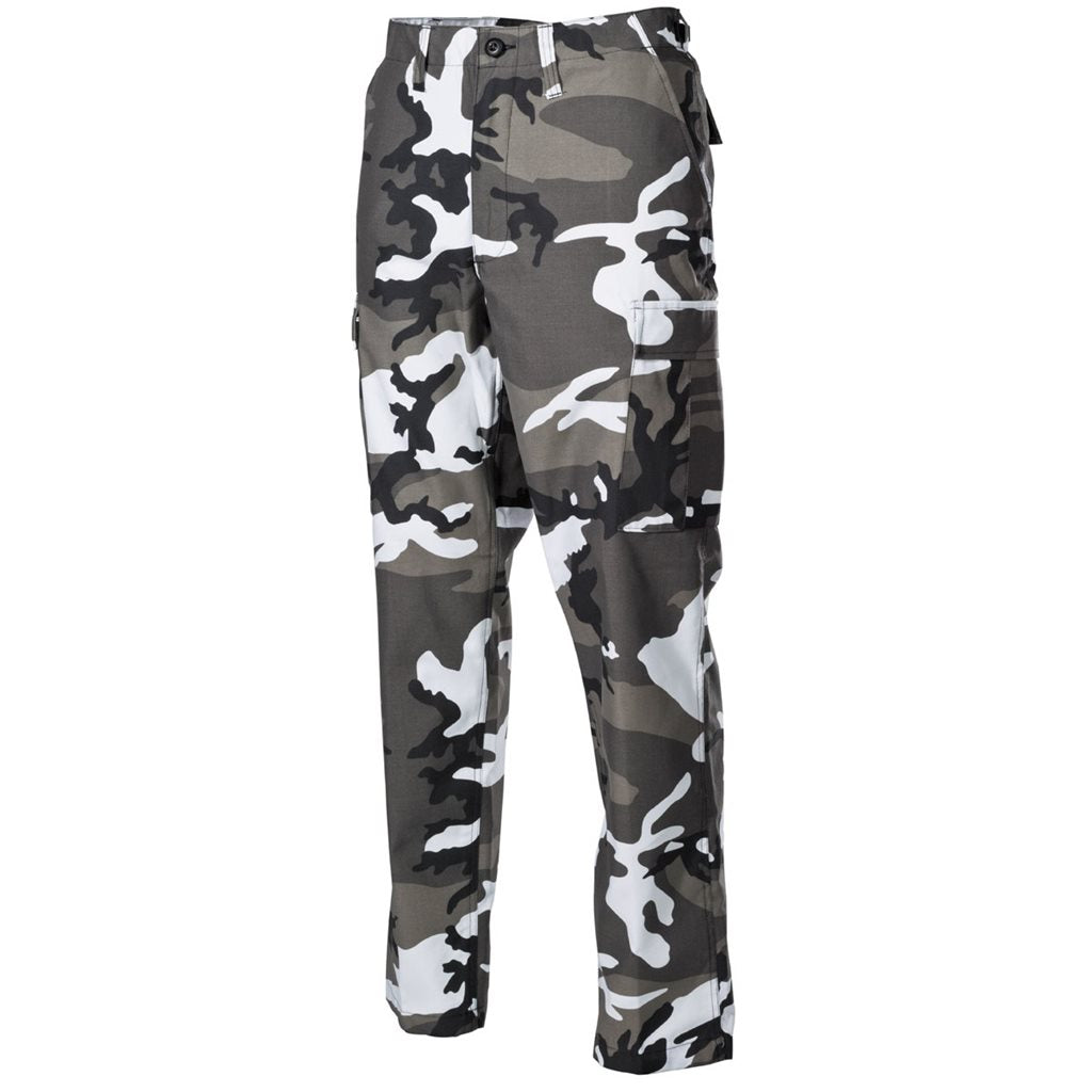 Pantalones estilo BDU US METRO Urban, 65% poliéster 35% algodón