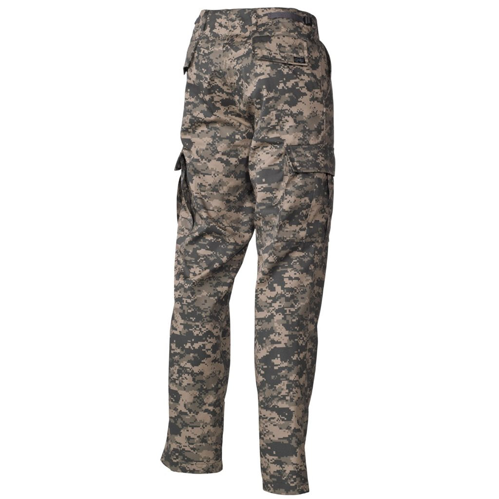 Pantalones BDU estilo US AT-DIGITAL en camuflaje, 65% poliéster 35% algodon