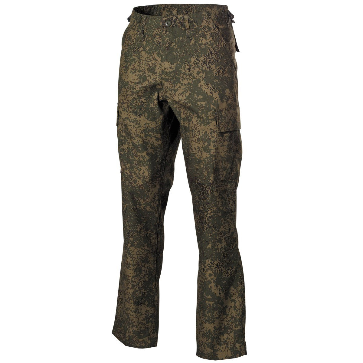 Pantalones BDU estilo US camuflaje digital ruso, 65% poliéster 35% algodón