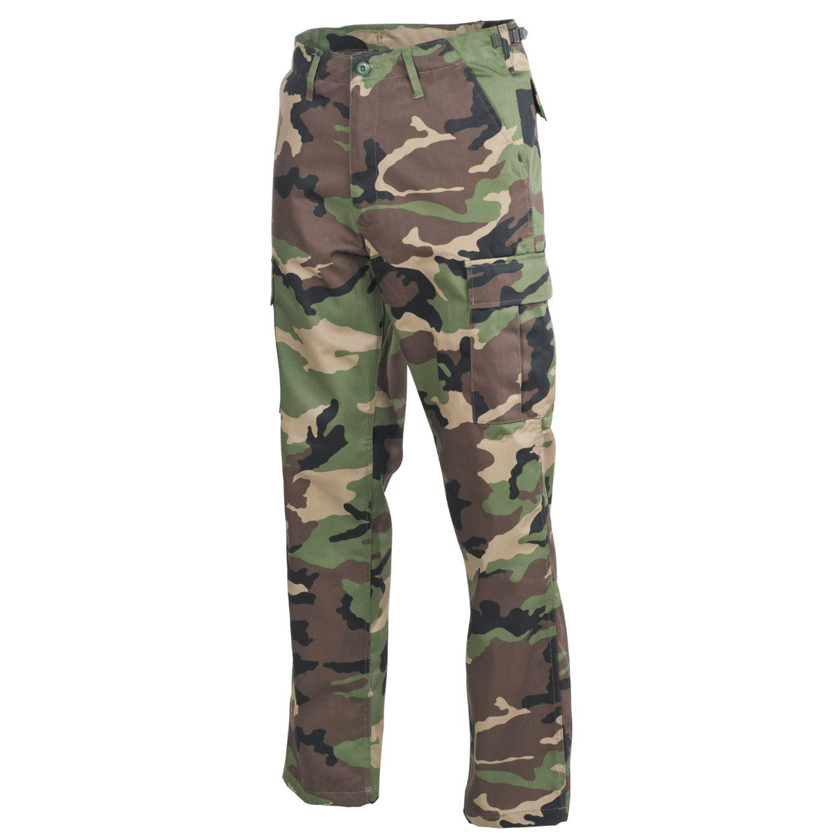 Pantalones BDU estilo US en camuflaje SK 97 - 65% poliéster, 35% algodón