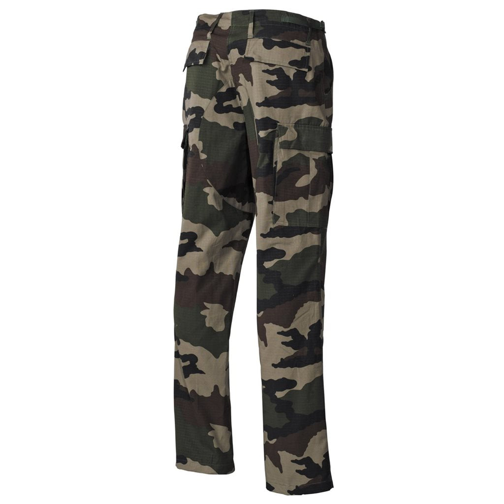 Pantalones BDU rip-stop CCE TARN, 100% algodón, corte clásico
