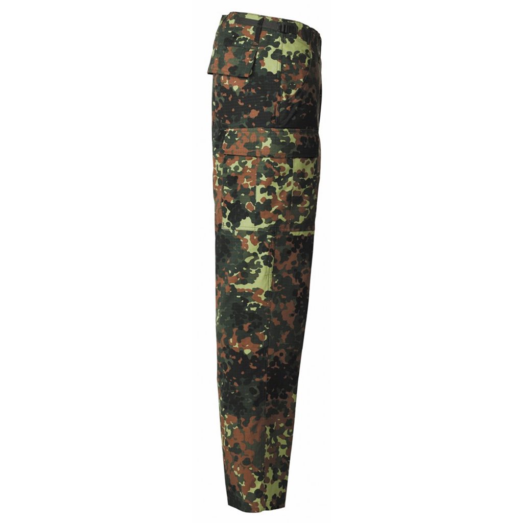 Pantalones corte BDU rip-stop FLECKTARN, 100% algodón