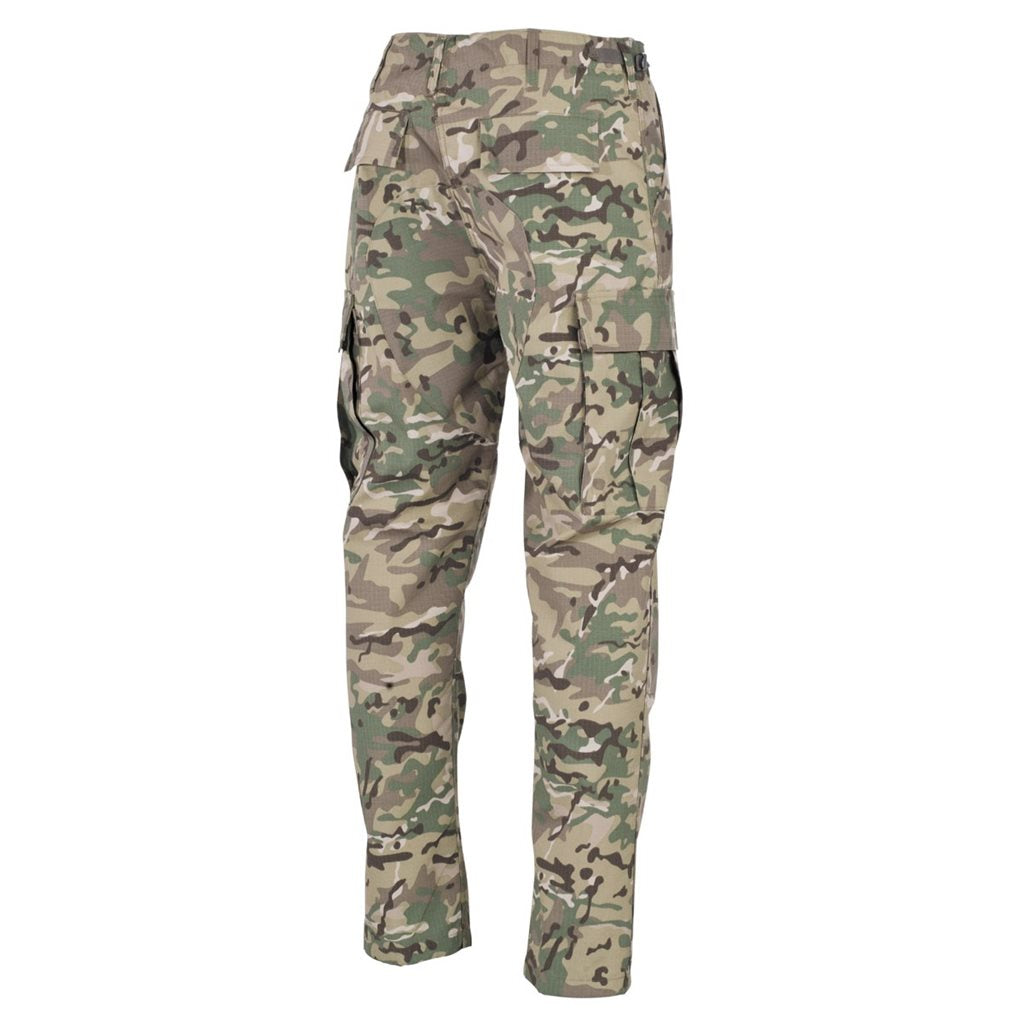 Pantalones corte BDU rip-stop 100% algodón