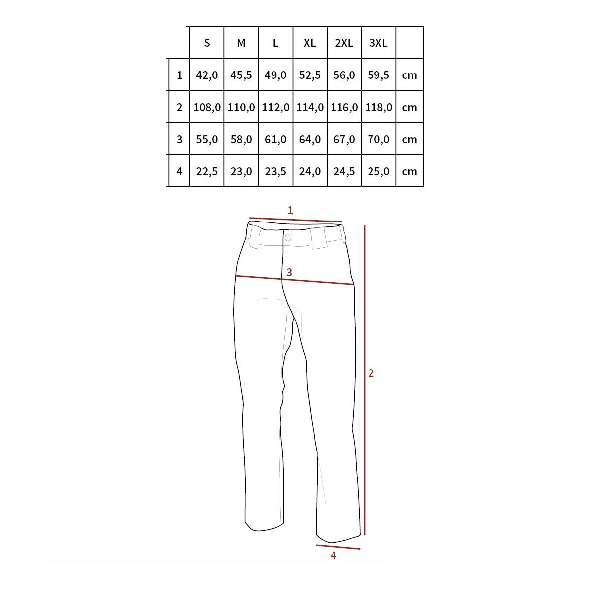 Pantalones tácticos COMBAT Fecktarn en camuflaje - 65% algodón, 35% poliéster