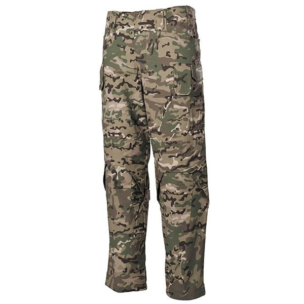 Pantalones MISSION en camuflaje OPERATION CAMO, nuevo corte