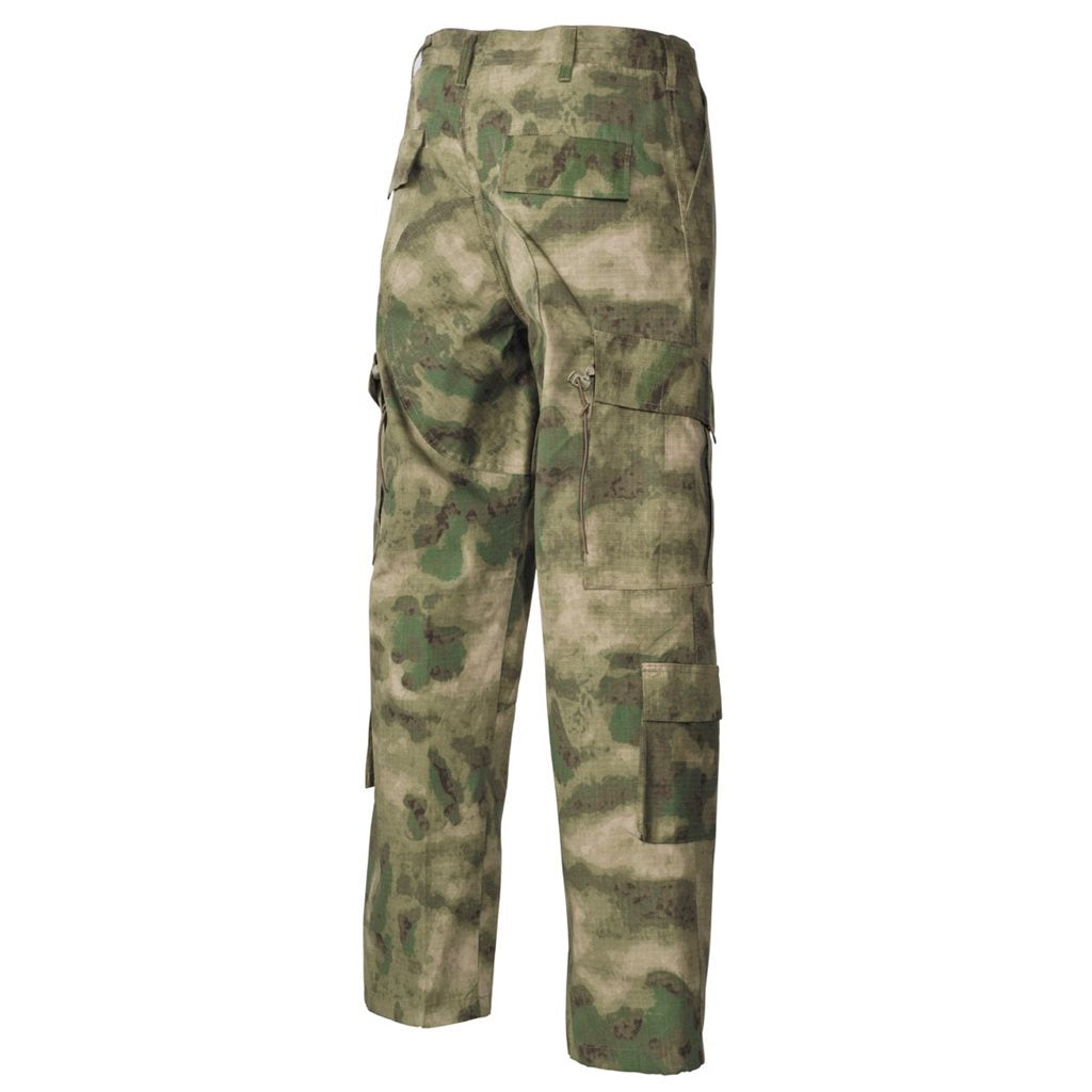 Pantalones militares ACU rip-stop camuflaje HDT FG 100% algodon