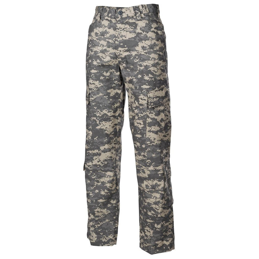 Pantalones tipo ACU rip-stop 100% algodón patrón digital ACU corte US Army