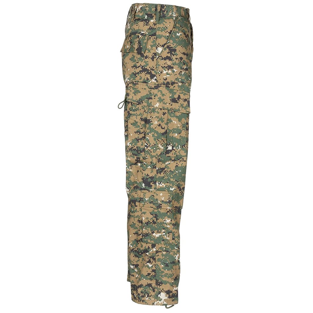 Pantalones ACU rip-stop Digital Woodland 100% algodón - estilo US Army