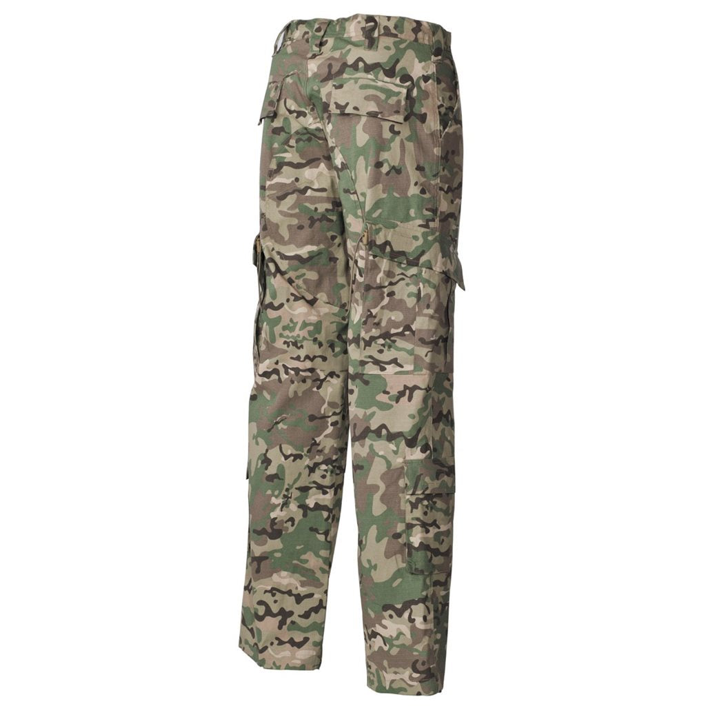 Pantalones ACU rip-stop 100% algodón, corte US, estilo militar