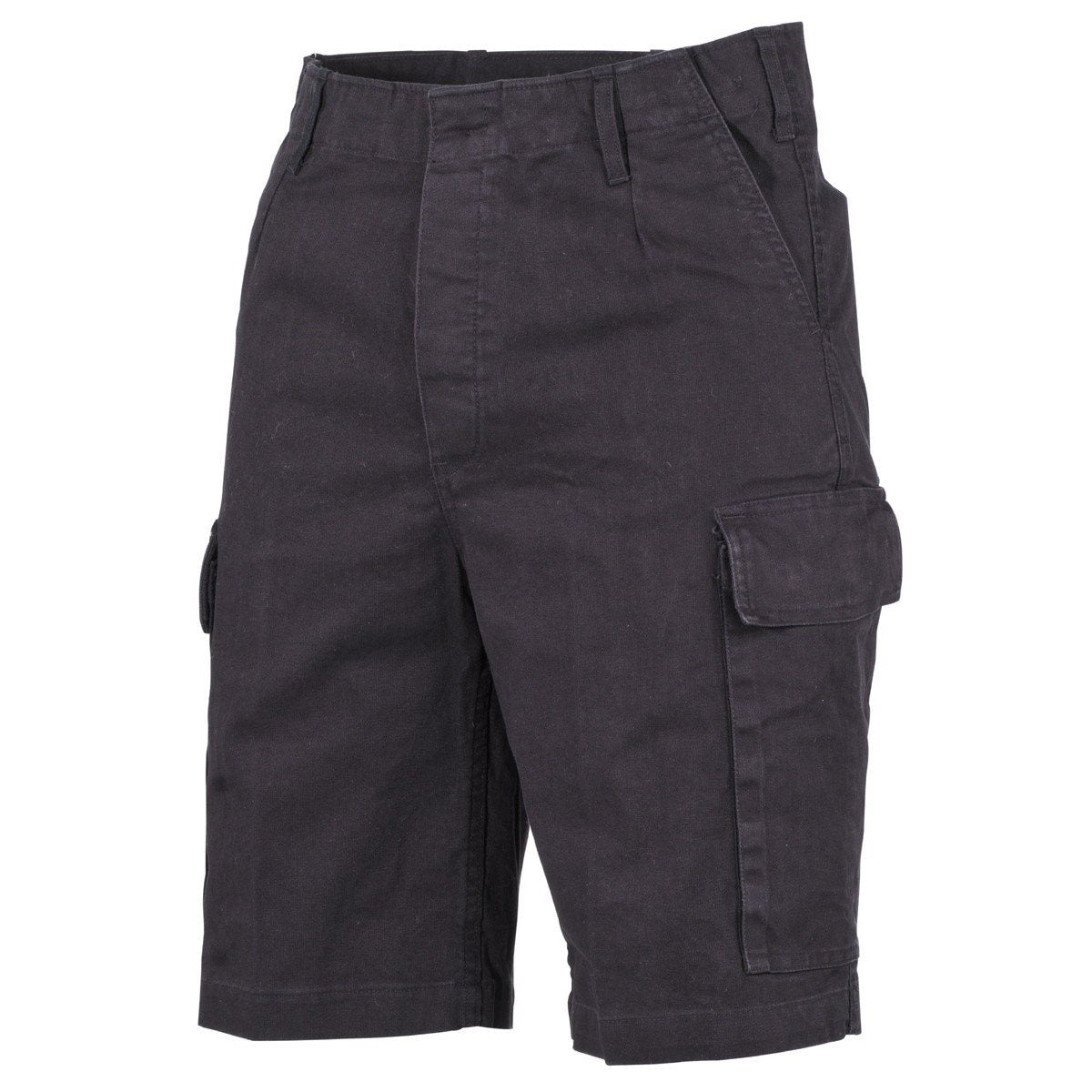 Pantalones cortos BW moleskin negros 100% algodon estilo Bundeswehr