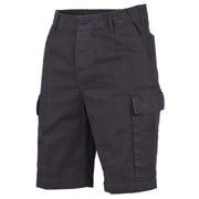 Pantalones cortos BW moleskin negros 100% algodon estilo Bundeswehr