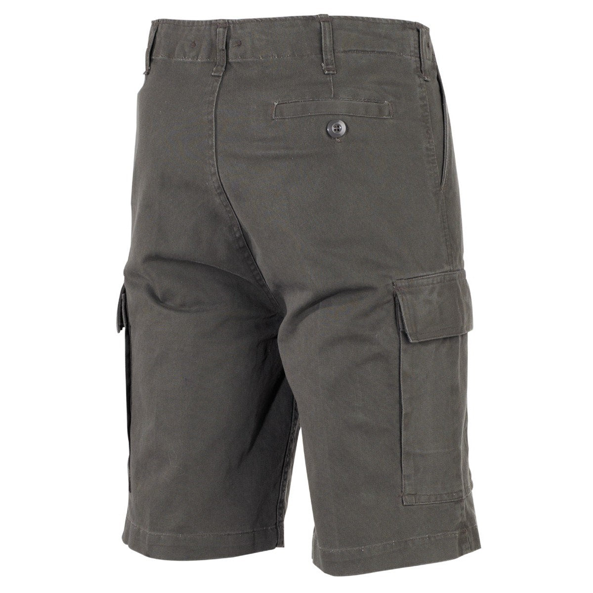 Bermudas BW moleskin verdes 100% algodón estilo Bundeswehr