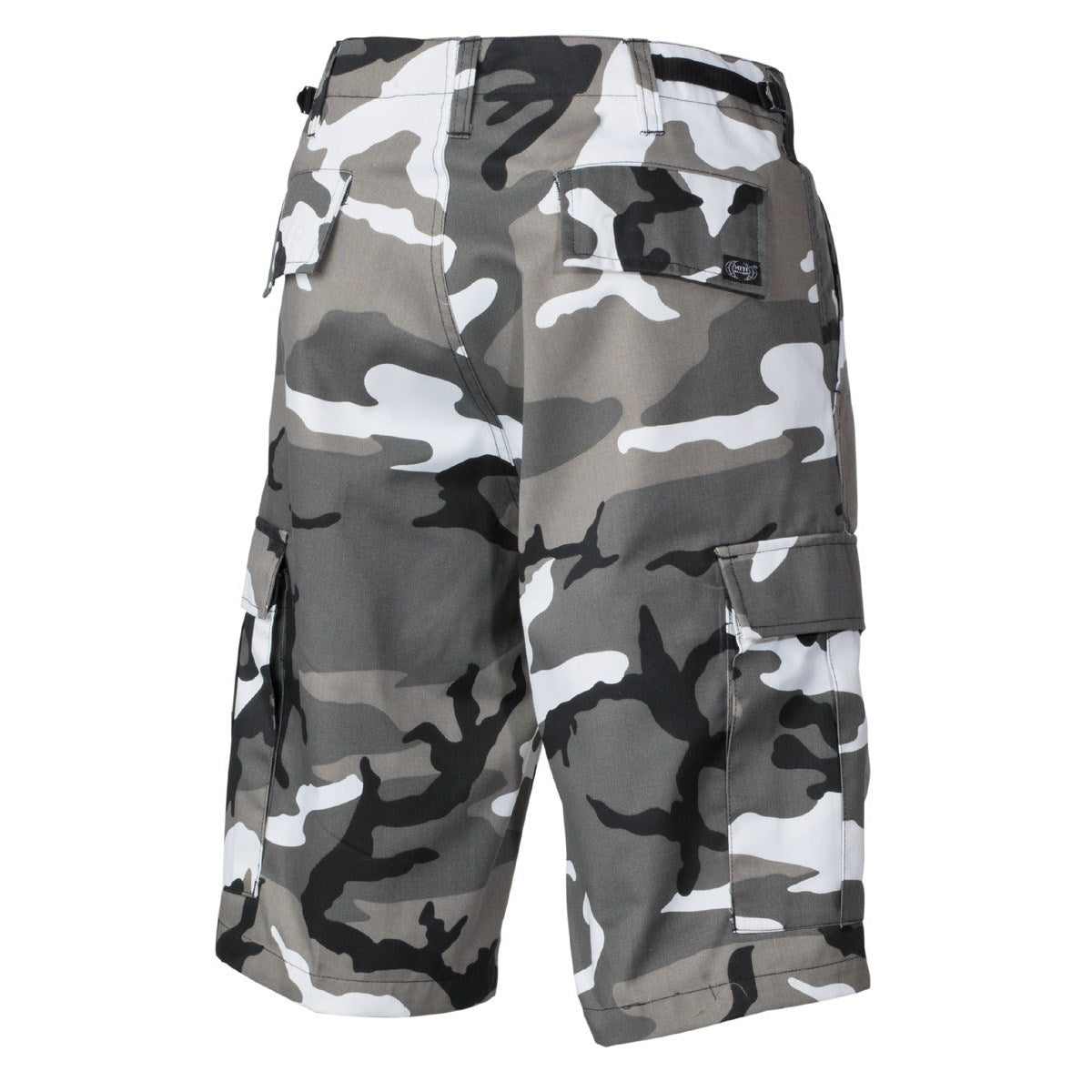 Pantalones cortos estilo BDU US METRO - URBAN con bolsillos laterales, 65% poliéster 35% algodón