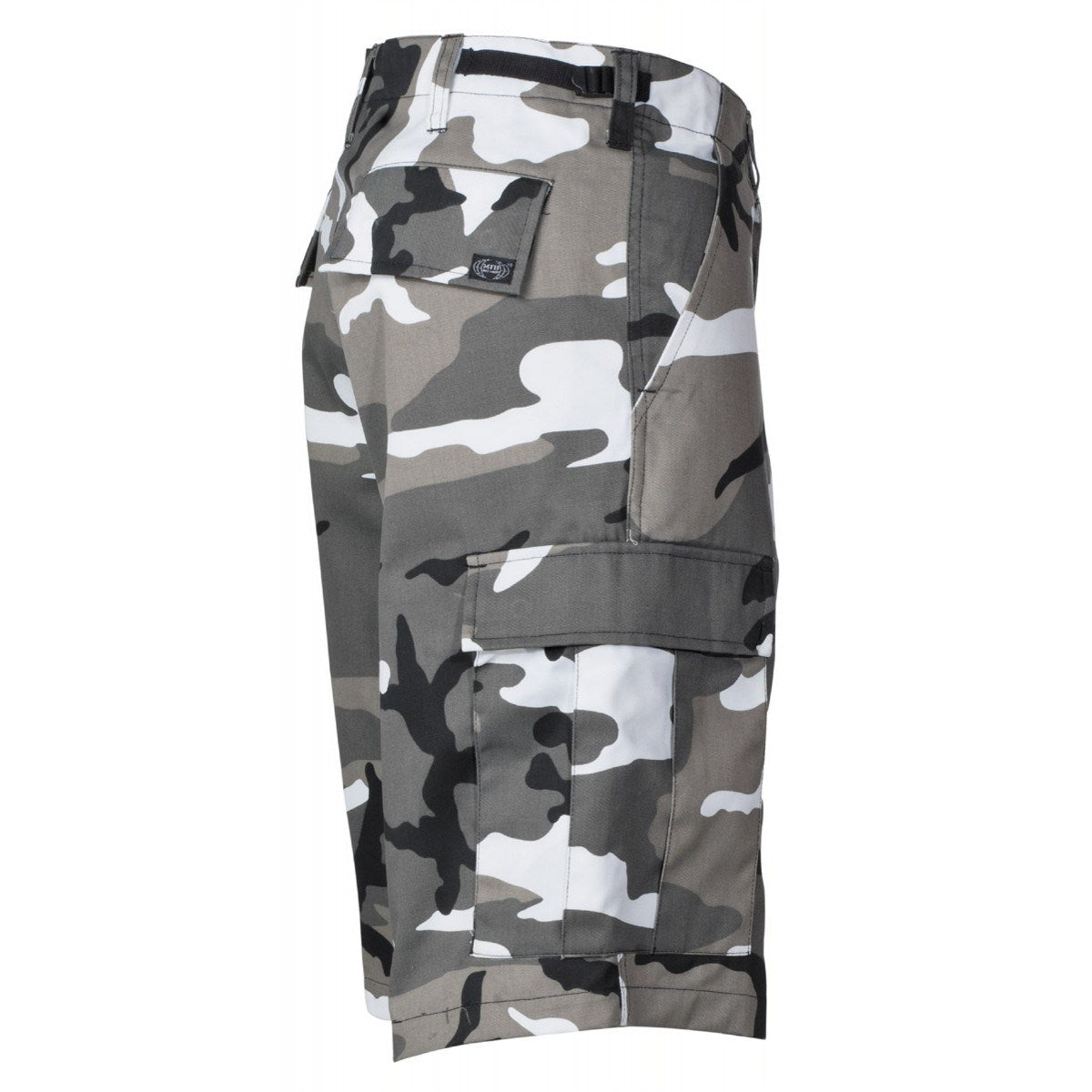 Pantalones cortos estilo BDU US METRO - URBAN con bolsillos laterales, 65% poliéster 35% algodón