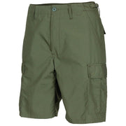 Pantalones cortos estilo BDU corte US rip-stop 100% algodón