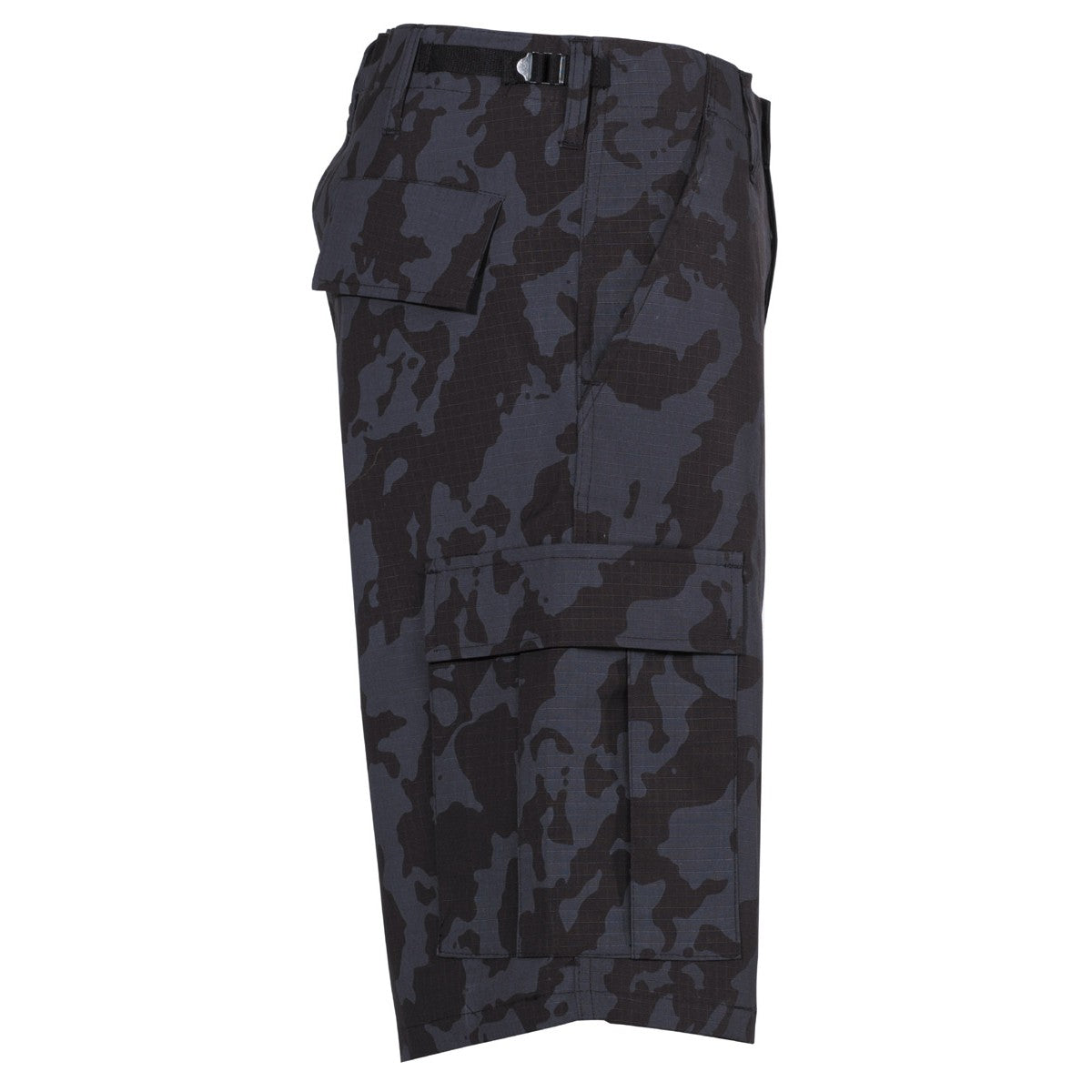 Shorts BDU rip-stop NIGHTCAMO, 100% algodón, camuflaje nocturno