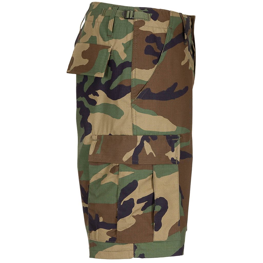 Pantalones cortos estilo BDU rip-stop WOODAND, 100% algodón