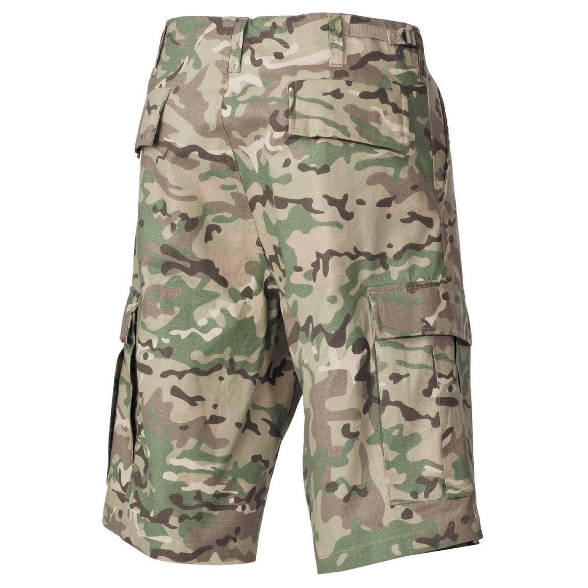 Pantalones cortos BDU estilo US en rip-stop 100% algodón — vista del producto