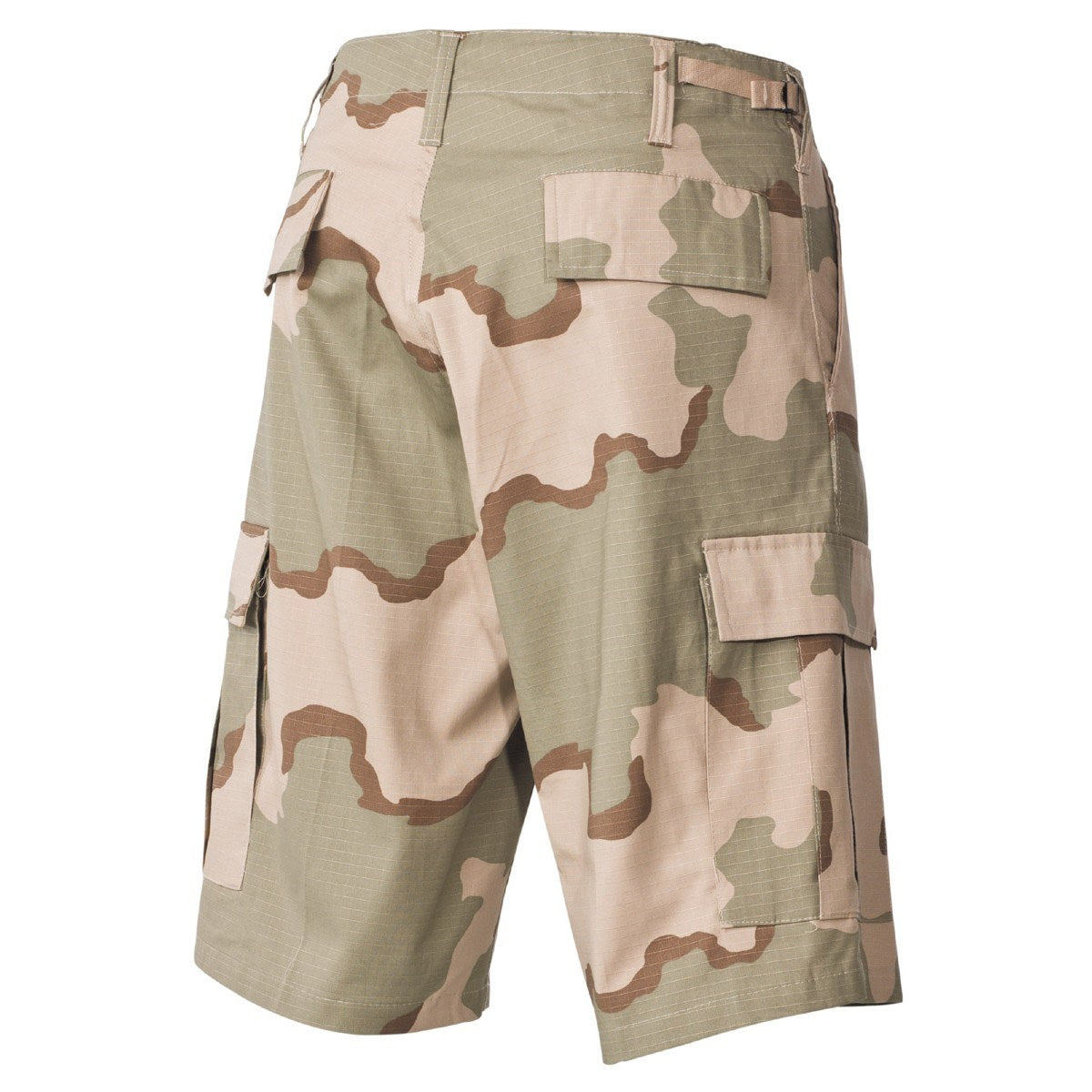 Pantalones cortos BDU estilo US rip-stop 100% algodón