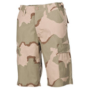Pantalones cortos BDU estilo US rip-stop 100% algodón