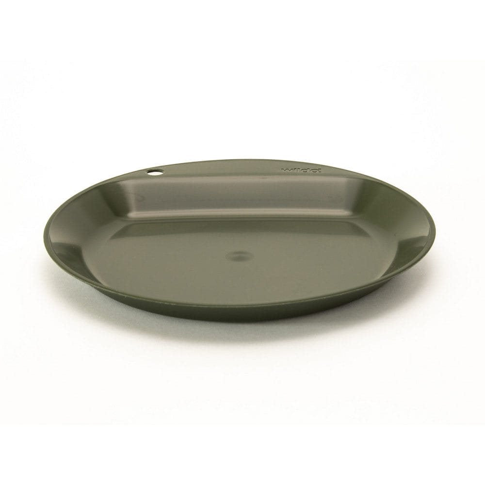 Plato WILDO CAMPER verde 15,5 cm – polipropileno reciclable sin BPA, apto para lavavajillas
