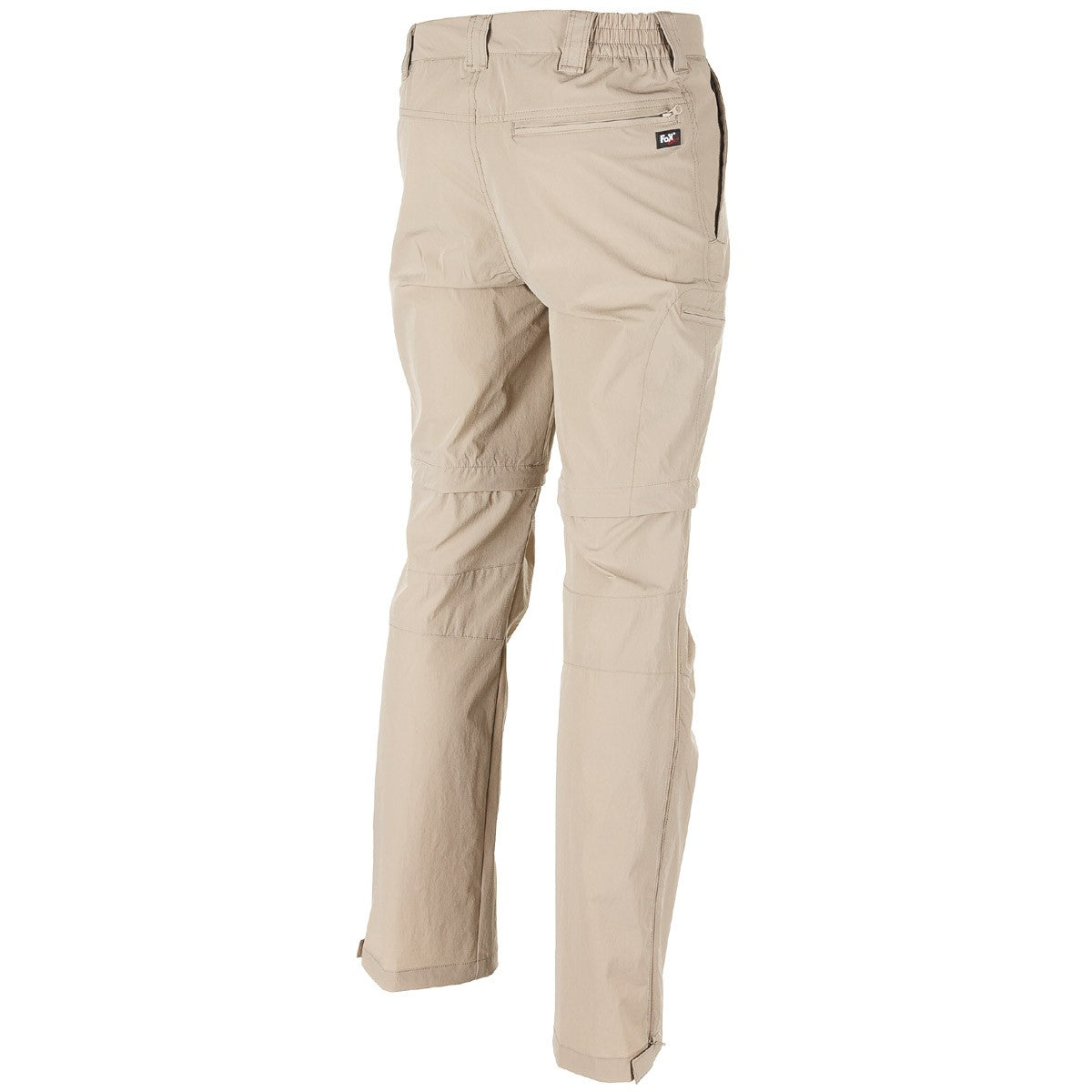 Pantalones trekking RACHE desmontables color arena, secado rapido y convertibles en shorts