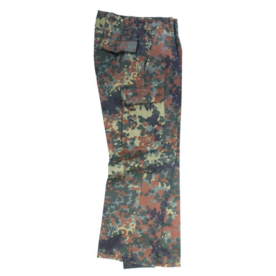 Pantalones de campo BW FLECKTARN en camuflaje - original Bundeswehr