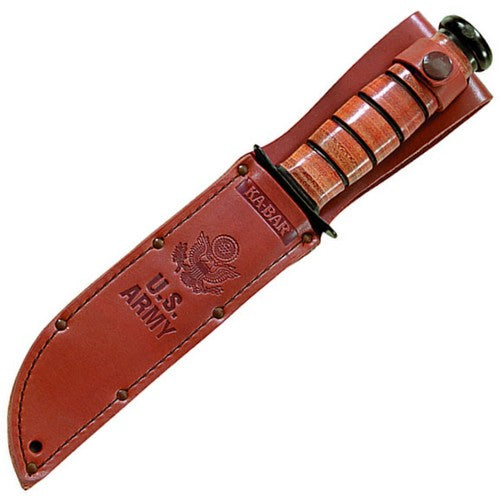 Cuchillo U.S. ARMY negro con hoja lisa