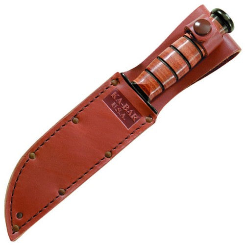 Cuchillo USA SHORT hoja lisa negro