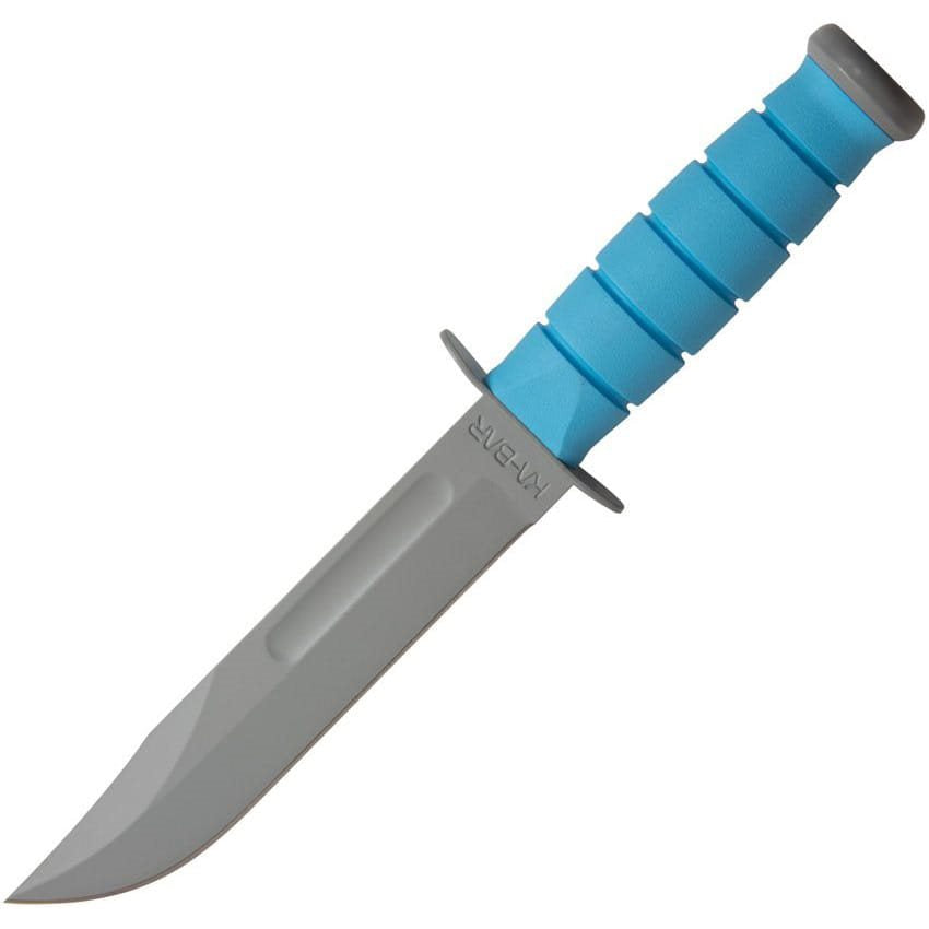 Cuchillo USSF SPACE azul, filo liso, variante USMC (1942)