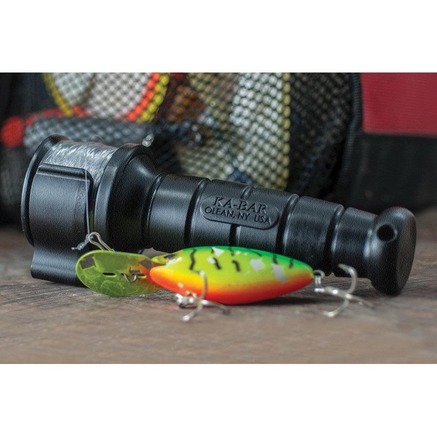 Pytlačka de emergencia negra de plástico Ultramid, 15,9 cm, mango hueco para guardar accesorios pequeños