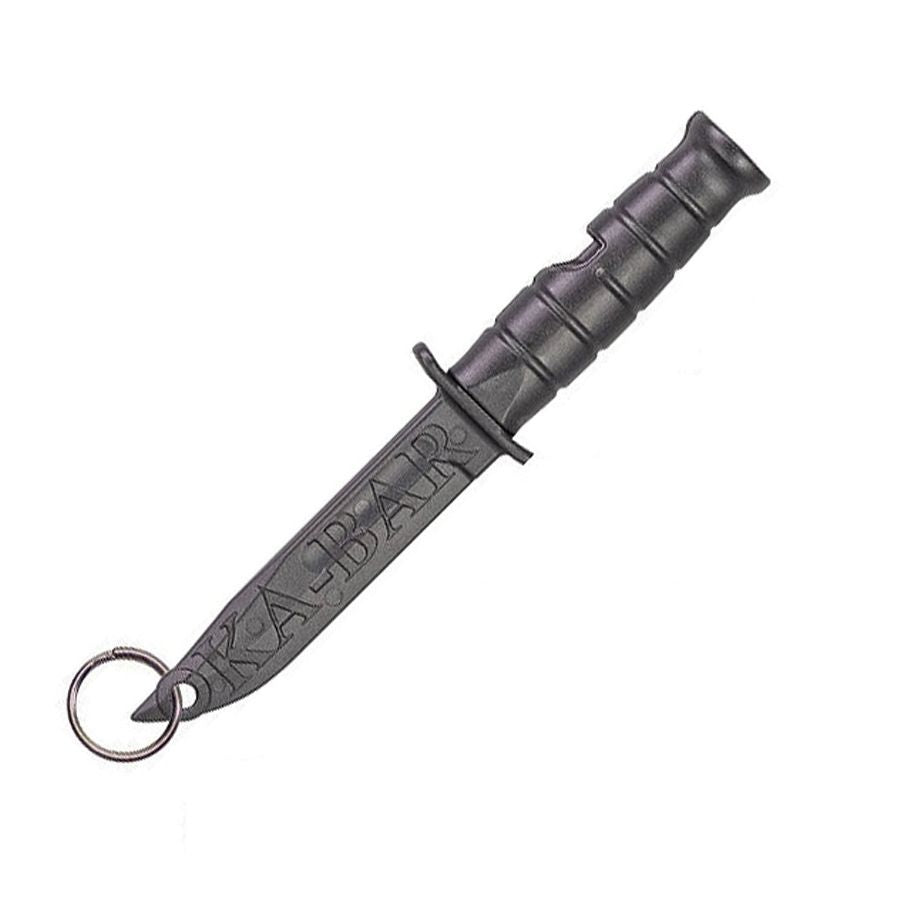 Silbato en forma de cuchillo EMERGENCY negro 100 dB Ceramid (plástico)