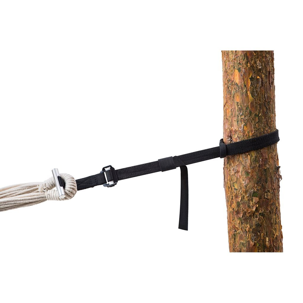 Juego de 2 correas para hamaca, una ajustable 15-220 cm, capacidad 200 kg