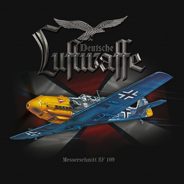 Camiseta Messerschmitt Bf 109 con estampado a todo color