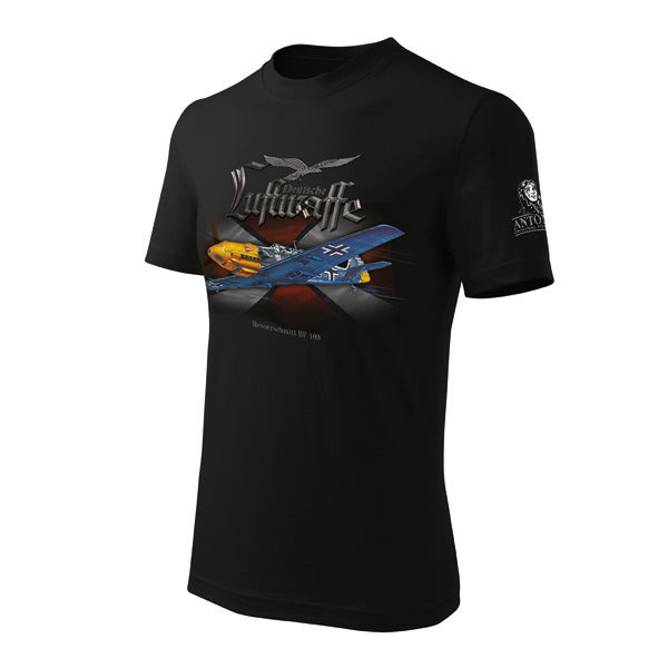 Camiseta Messerschmitt Bf 109 con estampado a todo color